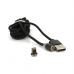 Дата кабель USB 2.0 to Lightning 2.0m 2A magnetic nylon black PiPo (18166)