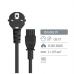 Кабель живлення C5 1.0m black ColorWay (CW-CBP084-BK)