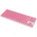Клавиатура Canyon OnType 10 TKL Mechanical Silent Low-profile USB UA Pink (CNS-HKB10P)