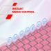 Клавиатура Canyon OnType 10 TKL Mechanical Silent Low-profile USB UA Pink (CNS-HKB10P)