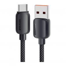 Дата кабель USB 2.0 AM to USB-C 3.0m 100W black Essager (EXC7A-WLC01-P)