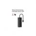 Концентратор Baseus USB-C to 4xUSB 3.0 1.0m black (WKQX030401)