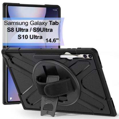 Чохол до планшета BeCover Heavy Duty Samsung Galaxy Tab S8 Ultra/S9 Ultra/S10 Ultra (X900/X906/X910/X916/X920/X926) 14.6