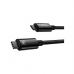Дата кабель USB-C to USB-C 2.0m 240W Black Baseus (CAWJ040101)