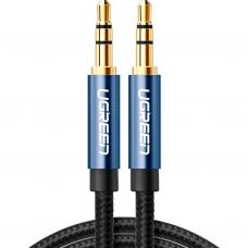 Кабель мультимедійний 3.5mm M to 3.5mm M 2.0m AV112 blue UGREEN (10687)