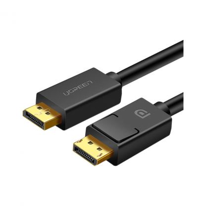 Кабель мультимедійний DisplayPort M to DisplayPort M 1.5m DP102 black UGREEN (10245)