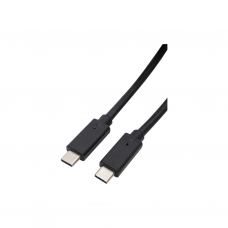 Дата кабель USB-C to USB-C 1.0m 100W black Patron (PN-TYPE-C-100W-1)