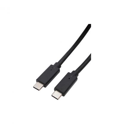Дата кабель USB-C to USB-C 1.0m 100W black Patron (PN-TYPE-C-100W-1)