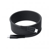 Дата кабель USB-C to USB-C 1.2m 240W magnetic black Choetech (XCC-1051-BK)