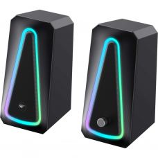 Акустическая система Havit HV-SK208 PRO USB RGB Black (6939119052256)
