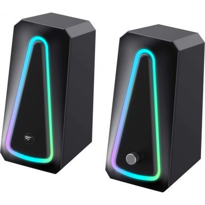 Акустическая система Havit HV-SK208 PRO USB RGB Black (6939119052256)