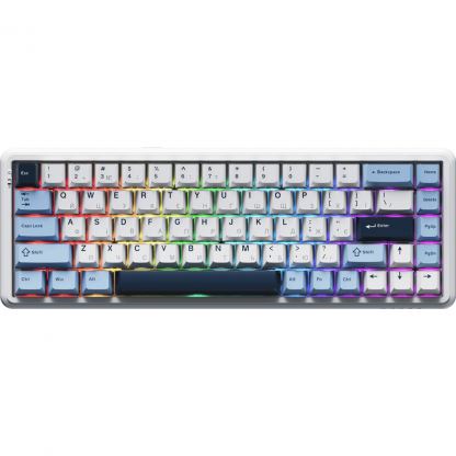 Клавіатура Ajazz AK680 MAX Magnetic Switch RGB USB White (AK680-M-BWD-AW)