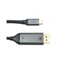 Кабель мультимедійний USB-C to DisplayPort M 1.8m V1.2 4K Cabletime (CA913305)