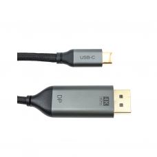 Кабель мультимедійний USB-C to DisplayPort M 1.8m V1.2 4K Cabletime (CA913305)