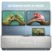 Концентратор AXAGON USBC to 2xUSBA + 1xUSBC + 2xHDMI + RJ45 + PD100W 0.15m gray (HMC-7HX2)