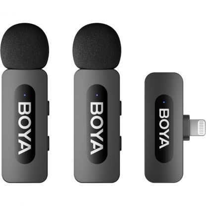 Мікрофон Boya BY-V2 Lightning Black (BY-V2)