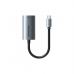 Переходник USB-C to RJ45 Ethernet 1000Mbps black Vention (CFPHB)