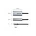 Переходник USB-C to RJ45 Ethernet 1000Mbps black Vention (CFPHB)