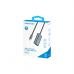 Переходник USB-C to RJ45 Ethernet 1000Mbps black Vention (CFPHB)