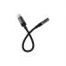 Перехідник USB-C to 3.5mm F 0.15m DAC audio black Acefast (6974316285281)