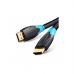 Кабель мультимедійний HDMI M to HDMI M 3.0m V2.0 4K 60Hz black VENTION (AACBI)