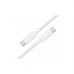 Дата кабель USB-C to USB-C 1.2m 3A white Acefast (6974316284253)