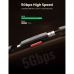 Зчитувач флеш-карт Ugreen USB-C + USB to TF/SD 3.0 CM304 black (80191)