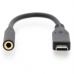Переходник USB-C M to 3.5mm F 0.2m Digitus (AK-300321-002-S)