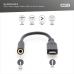Переходник USB-C M to 3.5mm F 0.2m Digitus (AK-300321-002-S)