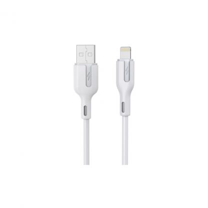 Дата кабель USB 2.0 AM to Lightning 1.0m 2.4A white Choetech (XAL-0003-WH-V2)