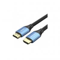 Кабель мультимедийный HDMI M to HDMI M 8.0m V2.0 4K60Hz aluminum alloy blue Vention (ALHSK)