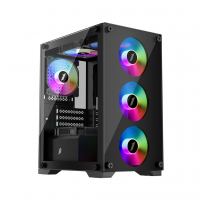 Корпус для ПК 1stPlayer X2-M-BK-4F1-PS-600FK-EU