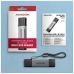 Считыватель флеш-карт AXAGON USB-C + USB-A to SD/microSD 5Gbps gray (CRE-DAC)