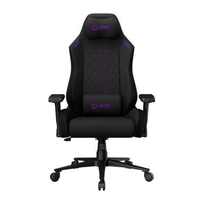 Кресло игровое Lorgar CHA41 Black/Purple (LRG-CHA41-BK-PR)