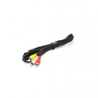 Кабель мультимедійний 3.5mm M to 3xRCA M 1.0m AV black Voltronic (YT-3.5(M)/3хRCA(M)-1.0CCA)