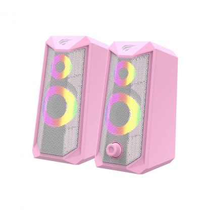 Акустична система Havit HV-SK202 USB 2.0 Pink (6939119024048)