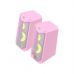 Акустична система Havit HV-SK202 USB 2.0 Pink (6939119024048)