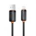 Дата кабель USB 2.0 AM to Lightning 1.0m 3A black XO (XO-CB-300UL-BK)