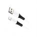 Дата кабель USB 2.0 AM to Lightning 1.0m 2.4A silicone X82 white HOCO (6931474768544)