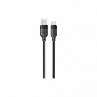 Дата кабель USB 2.0 AM to USB-C 1.2m 3A TPE black Acefast (6974316283812)