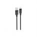 Дата кабель USB 2.0 AM to USB-C 1.2m 3A TPE black Acefast (6974316283812)