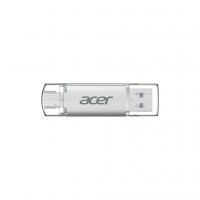 USB флеш накопичувач Acer 64GB UT300 USB-A/Type-C 3.2 Silver (BL.9BWWA.589)