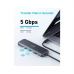 Концентратор Anker USB-C 5-in-1 2xUSB-A + USB-C 5Gbps + HDMI 4K + USB-C PD in 100W black (A8355H11)