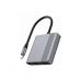 Концентратор Cablexpert USB-C 3-in-1 1xHDMI + 1xUSB 3.2 + 1xUSB-C PD 90W 10Gbps 4K60Hz (A-CM-COMBO3-05)