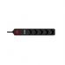 Мережевий фільтр живлення EnerGenie 5 розеток 1.5 м Black (SPG5-U2-5-02)