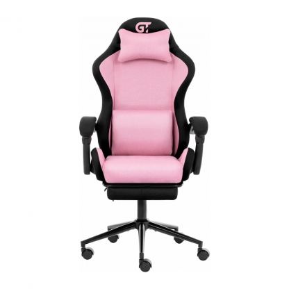 Кресло игровое GT Racer X-2338 Pink/Black (X-2338 Fabric Pink/Black)