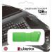 USB флеш накопичувач Kingston 128GB DataTraveler Exodia M Green USB 3.2 (KC-U2L128-7LG)