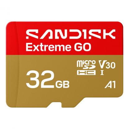 Карта пам'яті SanDisk 32GB microSDXC class 10 UHS-I Extreme GO (SDSQXGN-032G-GN6MN)