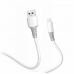 Дата кабель USB 2.0 AM to Lightning 1.0m 3A liquid silicone white ColorWay (CW-CBUL093-WT)