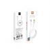 Дата кабель USB 2.0 AM to USB-C 1.0m 5A PVC white WUW (6972573331635)